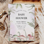 Dinosaurus Baby shower Kaart