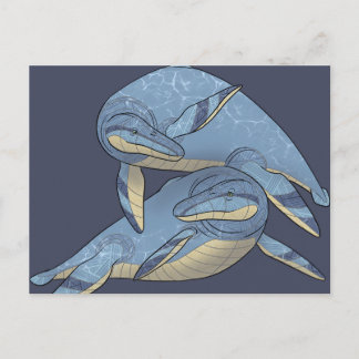Dinosaurus briefkaart - Kronosaurus