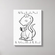 Dinosaurus Canvas Kunst