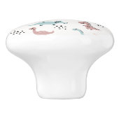 Dinosaurus Ceramic Pull Keramische Knop (Zijkant)