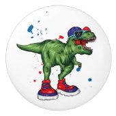Dinosaurus Ceramic Pull Keramische Knop (Voorkant)