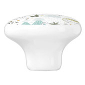 Dinosaurus Ceramic Pull Keramische Knop (Zijkant)