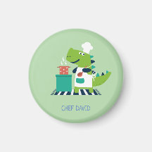 Dinosaurus chef badge