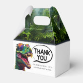 Dinosaurus Cool Happy Bedankdoosjes (Achterkant)