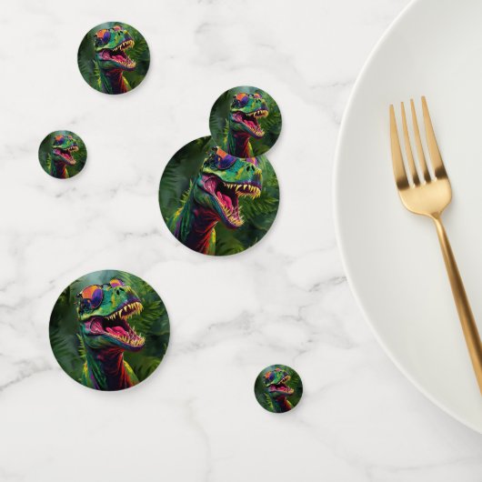 Dinosaurus Cool T Rex Confetti (Groep)