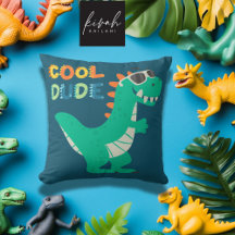 Dinosaurus Coole Peuter Cartoon Jongen Slaapkamer