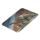 Dinosaurus dutje - magneet (Linkerzijde)