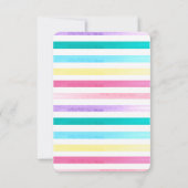 Dinosaurus feest uitnodiging (Achterkant)