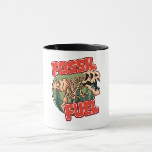 Dinosaurus "Fossiele Brandstof" Mok