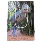 Dinosaurus Gift Bag - Daspletosaur Medium Cadeauzakje (Achterkant)