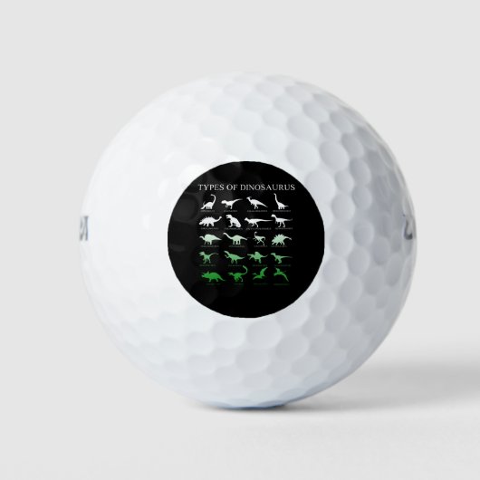 dinosaurus golfballen (Voorkant)