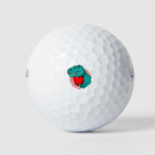 dinosaurus golfballen (Voorkant)