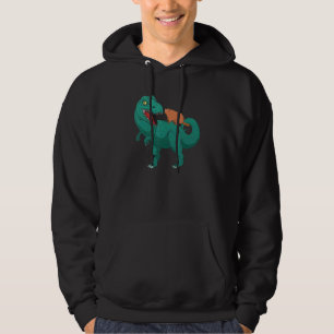 Dinosaurus Groundhog Day Vroege Lente Hoodie