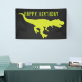 Dinosaurus Happy Birthday voor Rex Spandoek (Beurs)
