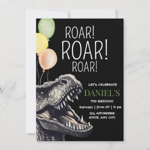 Dinosaurus Jurassic Avontuur T-Rex Verjaardag Kaart