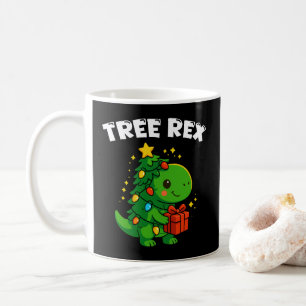 Dinosaurus Kerstboom T-Rex Schattige Dino Kerstfee Koffiemok