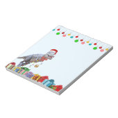 Dinosaurus Kerstmis 5 x 6 Notitieblok (Gedraaid)