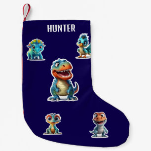 DINOSAURUS KINDER GEPERSONALISEERD KLEINE KERSTSOK