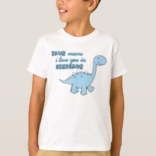 dinosaurus kinder t-shirt