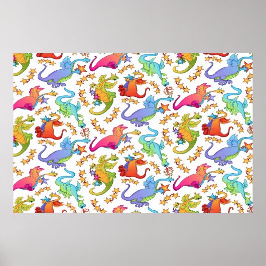 Dinosaurus Kinderen Muur Schildering Poster baby S (Voorkant)
