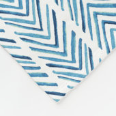 Dinosaurus met de naam van het kind fleece deken (Hoek)