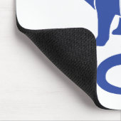 Dinosaurus Mousepad - Blauw Muismat (Hoek)