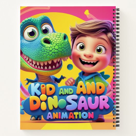 dinosaurus notitieboek (Achterkant)