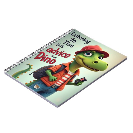 dinosaurus notitieboek (Linkerzijde)