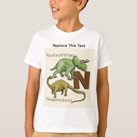 Dinosaurus of Prehistorisch dier T-shirt (Voorkant)