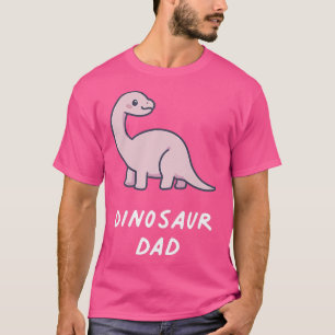 Dinosaurus papa Kawaii liefhebber Anime Pastel Got T-shirt
