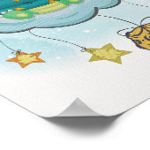 Dinosaurus peuterspeelzaal print Dino kinderkamer  (Hoek)