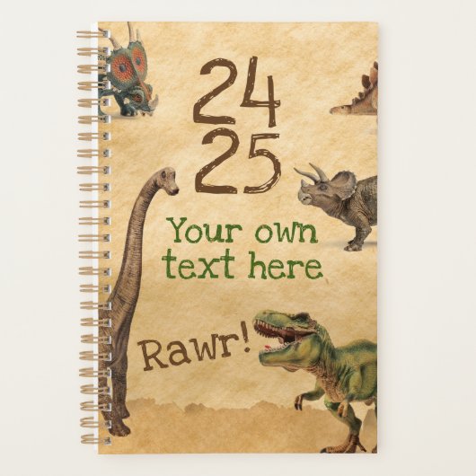 Dinosaurus Planner, T-rex Planner (Voorkant)