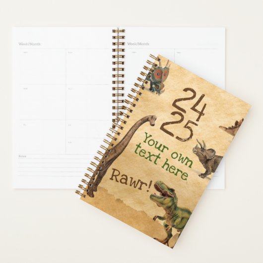 Dinosaurus Planner, T-rex Planner (Display)
