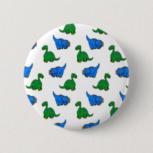 dinosaurus ronde button 5,7 cm