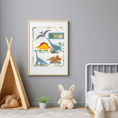 Dinosaurus Schattige Poster