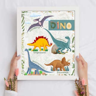 Dinosaurus Schattige Poster