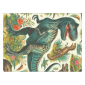  dinosaurus schilderij tafelkleed (Voorkant (Horizontaal))