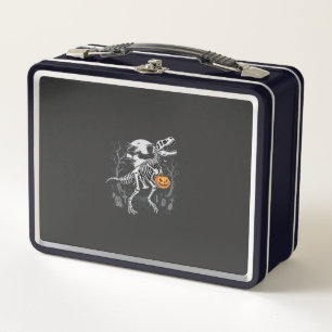Dinosaurus Skelet Halloween Pompoen Begraafplaats