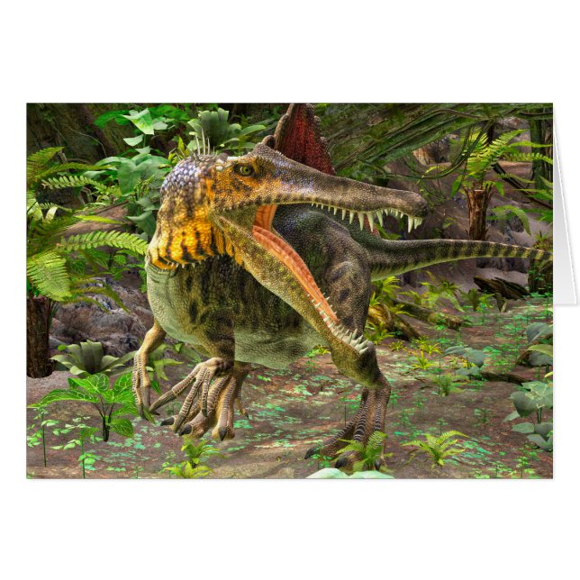 Dinosaurus Spinosaurus (Voorkant Horizontaal)