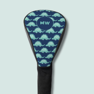 Dinosaurus Stegosaurus Initialen Golfheadcover