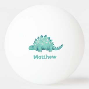 Dinosaurus Stegosaurus Voornaam Pingpongballen