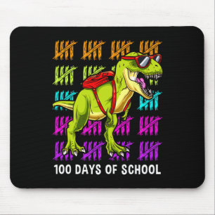 Dinosaurus T Rex 100 Dagen van School Dinosaurus T Muismat