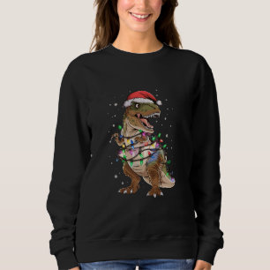 Dinosaurus T-rex Boom Kerst Trui Xmas Dino