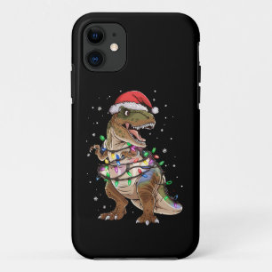 Dinosaurus T-rex Boom Kerst Trui Xmas Dino iPhone 11 Hoesje