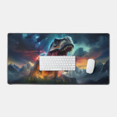 Dinosaurus T-Rex Dino Stormy Mountains Bureaumat (Keyboard & Muis)