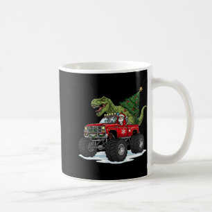 Dinosaurus T Rex Kerstman Kerst Santa Jongens Mann Koffiemok