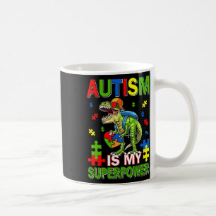 Dinosaurus T-rex Kinderen Autisme Is Mijn Superkra Koffiemok