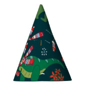 Dinosaurus T-Rex: Nieuwjaar. Feesthoedjes (Rechts)