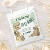 Dinosaurus T-Rex Roar Verjaardagsfeestje Dank u Bedankzakje (Geknipt)