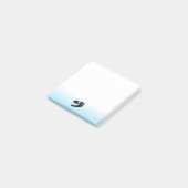 Dinosaurus T. rex Schedel Post-it® Notes (Schuin)